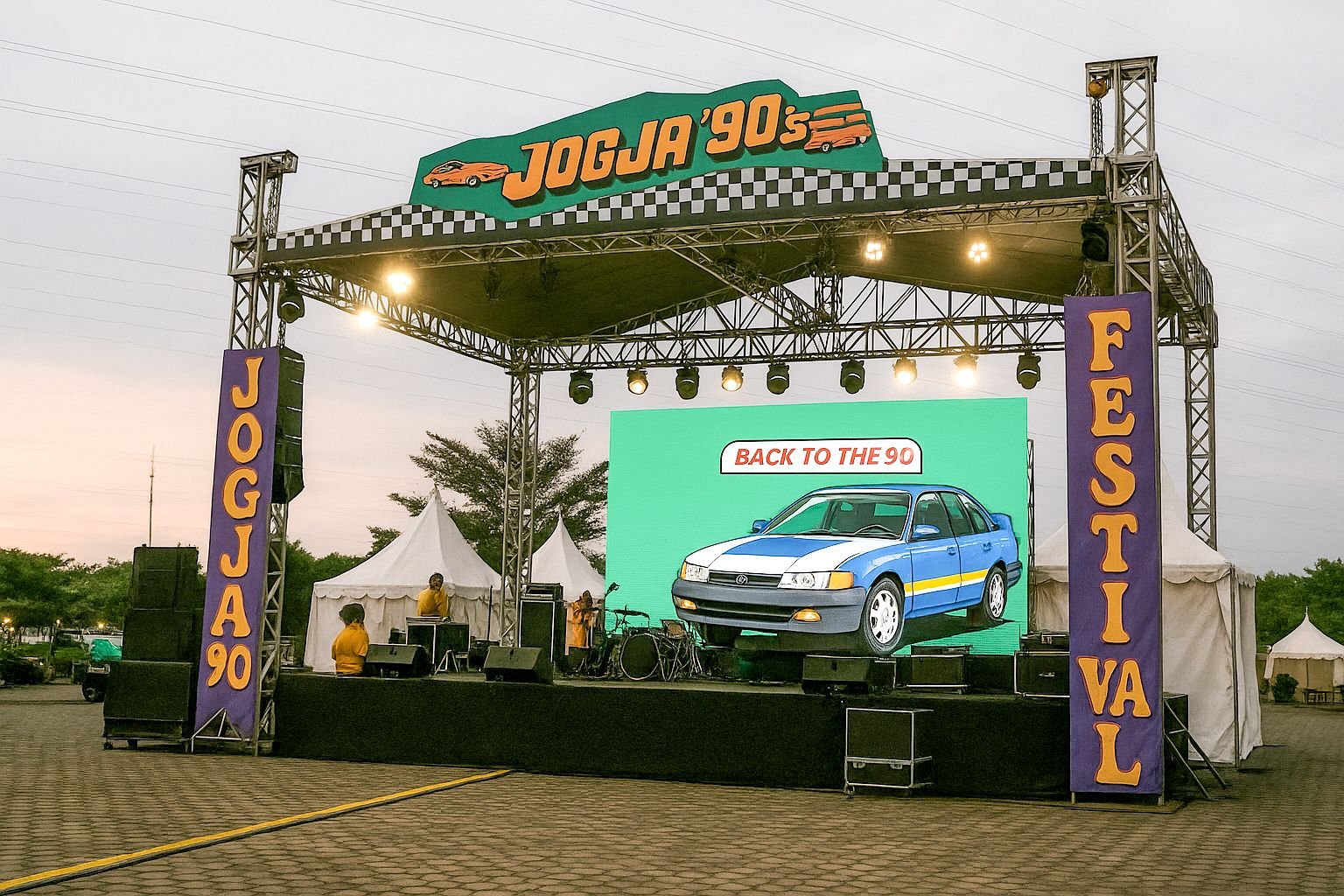 Persewaan Layar LED Screen Display untuk berbagai kebutuhan, seperti panggung konser, seminar, acara perusahaan, hingga pernikahan.