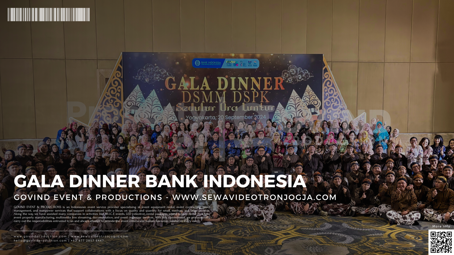 Sewa Videotron Jogja - Govind Event & Productions