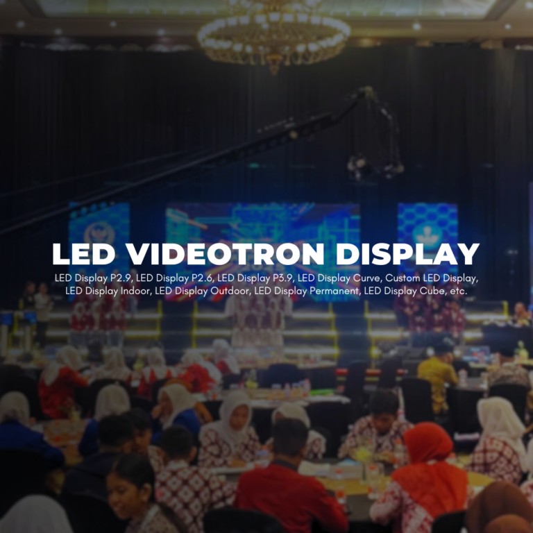 Harga Sewa LED Videotron Jogja Terbaru 2026