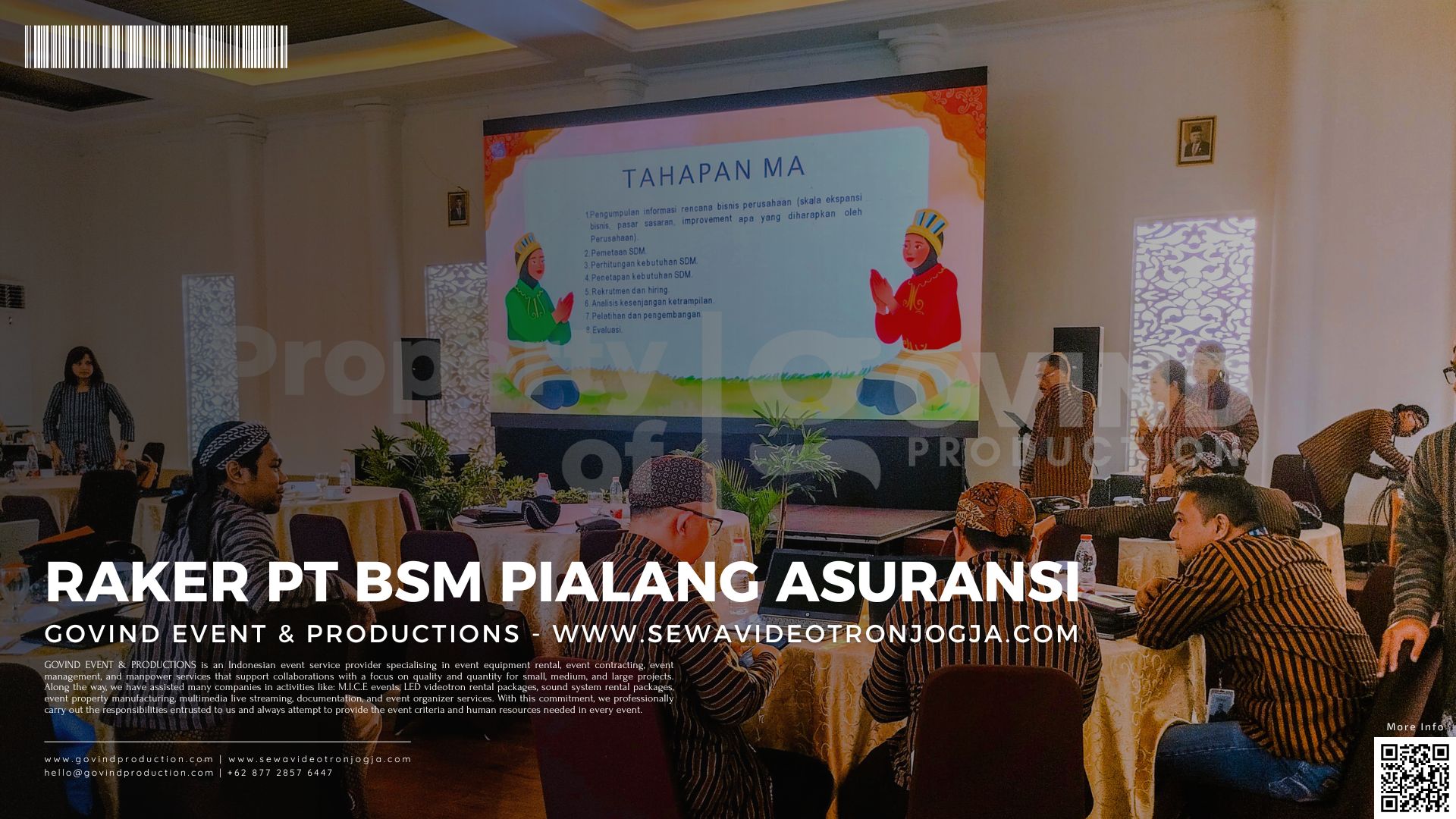 Sewa Videotron Jogja - Govind Event & Productions