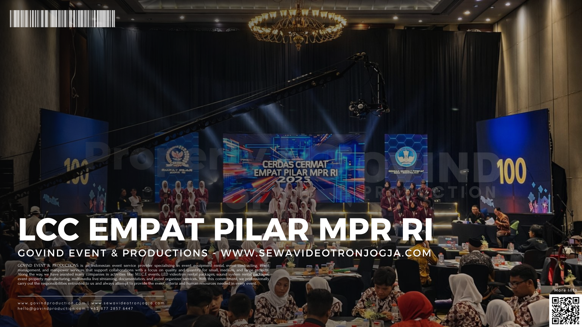 Sewa Videotron Jogja - Govind Event & Productions